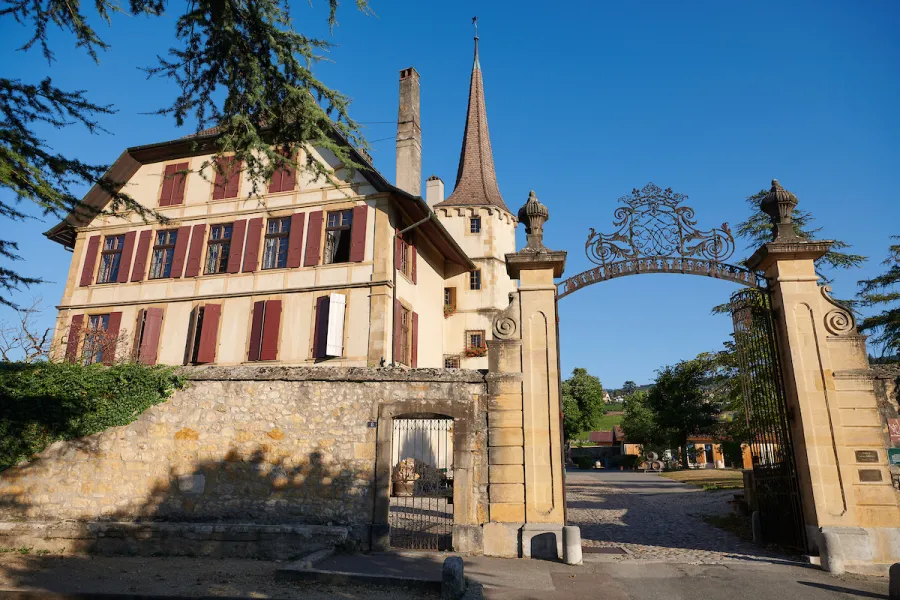 Le mythique Château d'Auvernier (crédit photo: Château d'Auvernier)