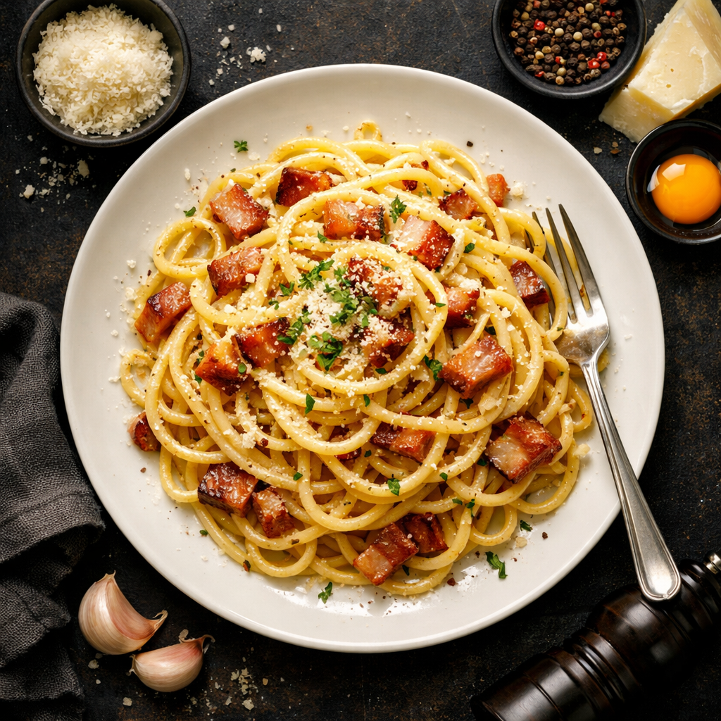 Pâtes carbonara