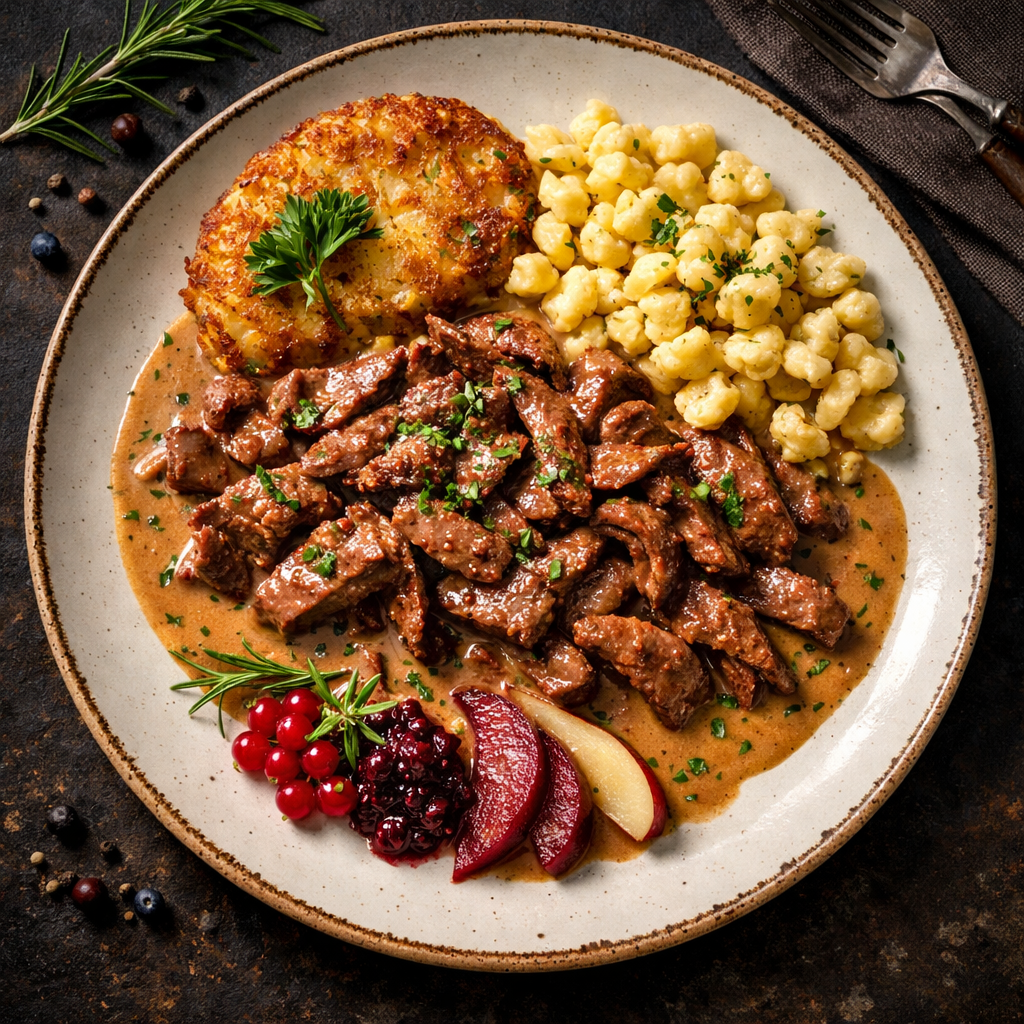 Émincé de chevreuil