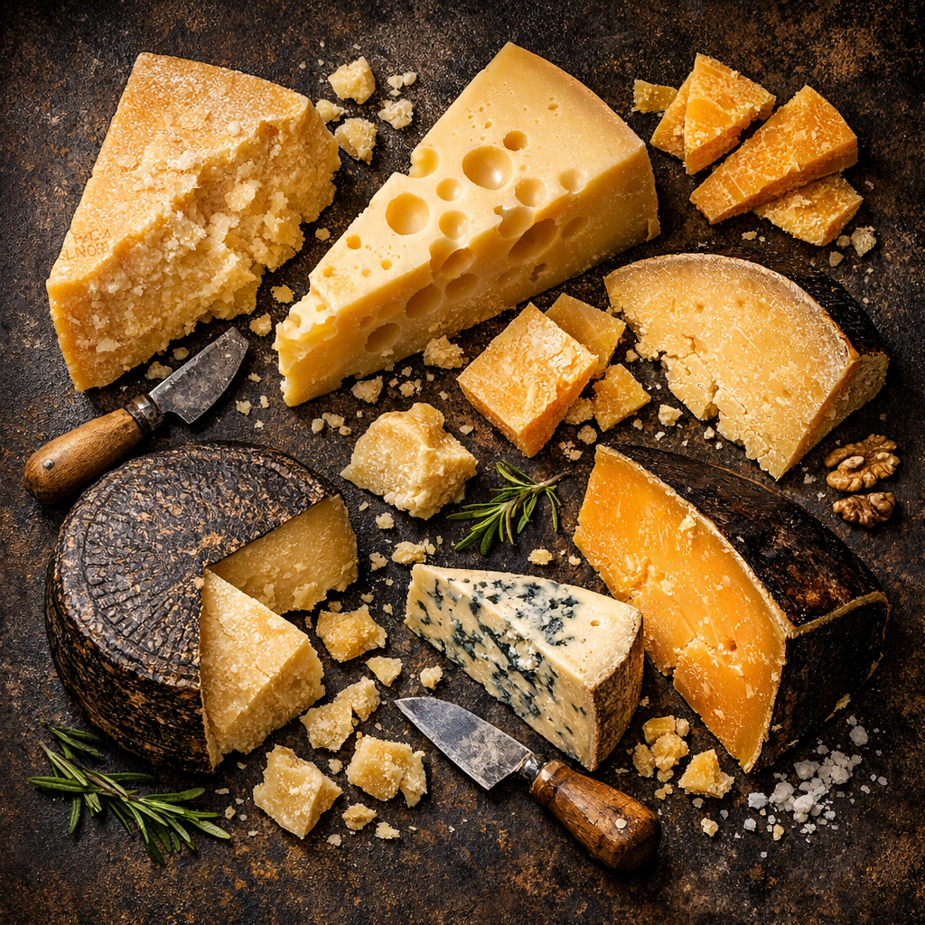 Fromages durs et affinés