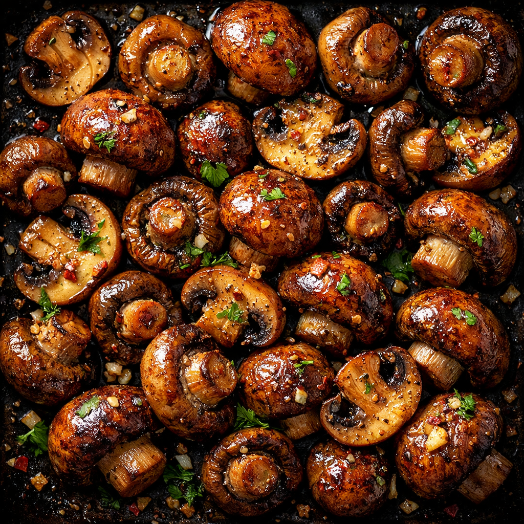 Champignons rôtis