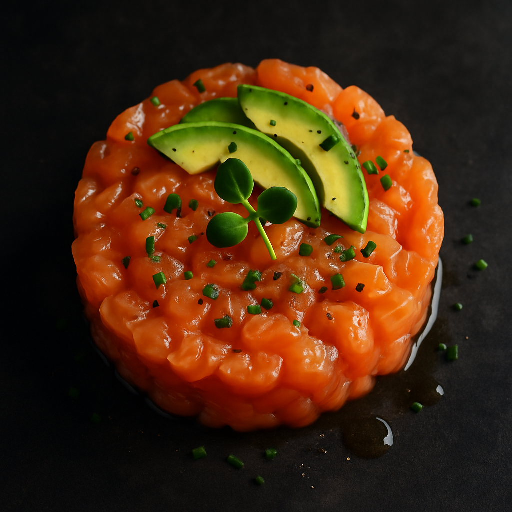 tartare de saumon