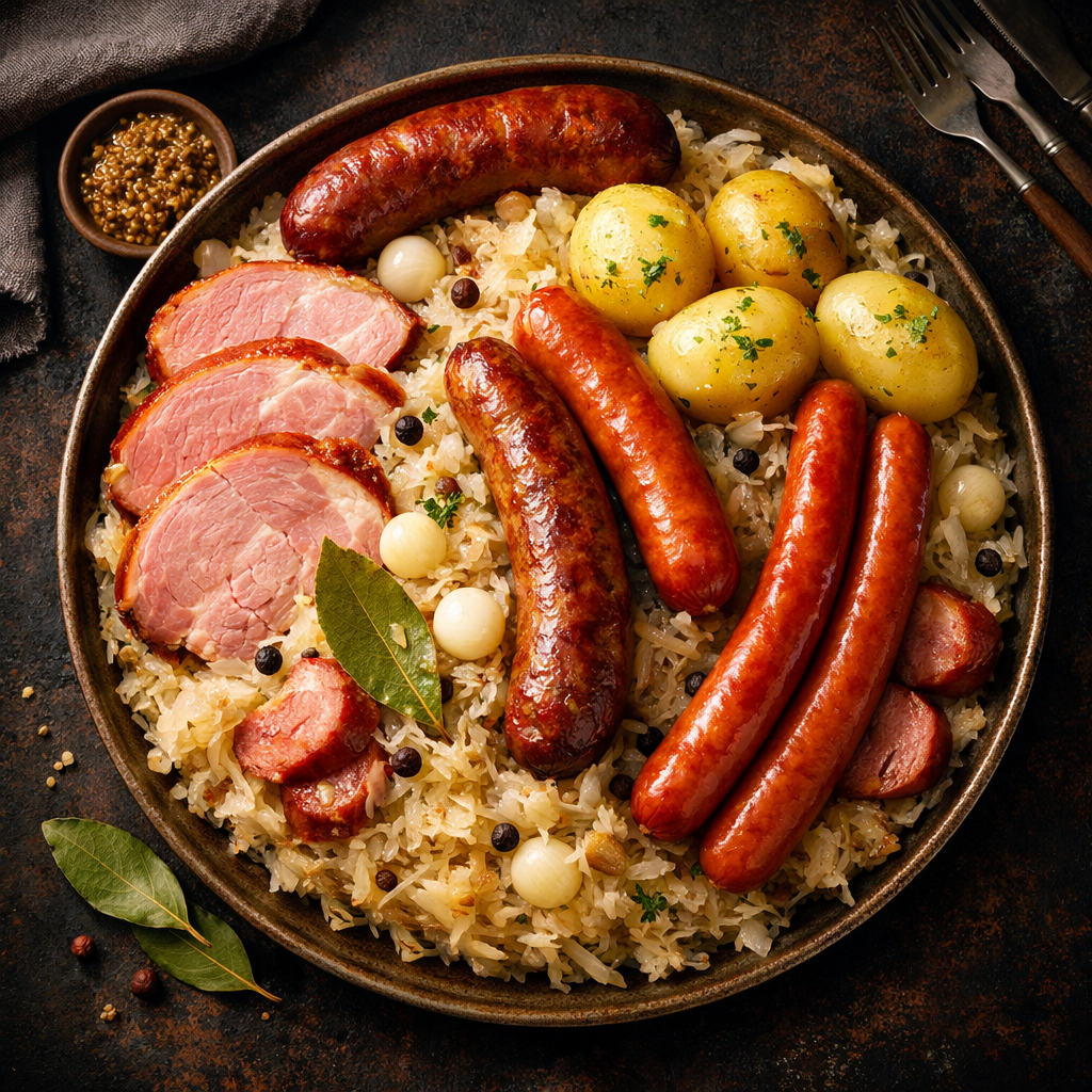Sauerkraut-Platte