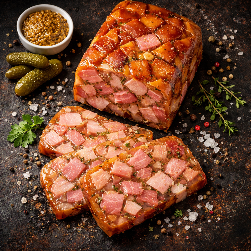 Terrine de jambon fumé