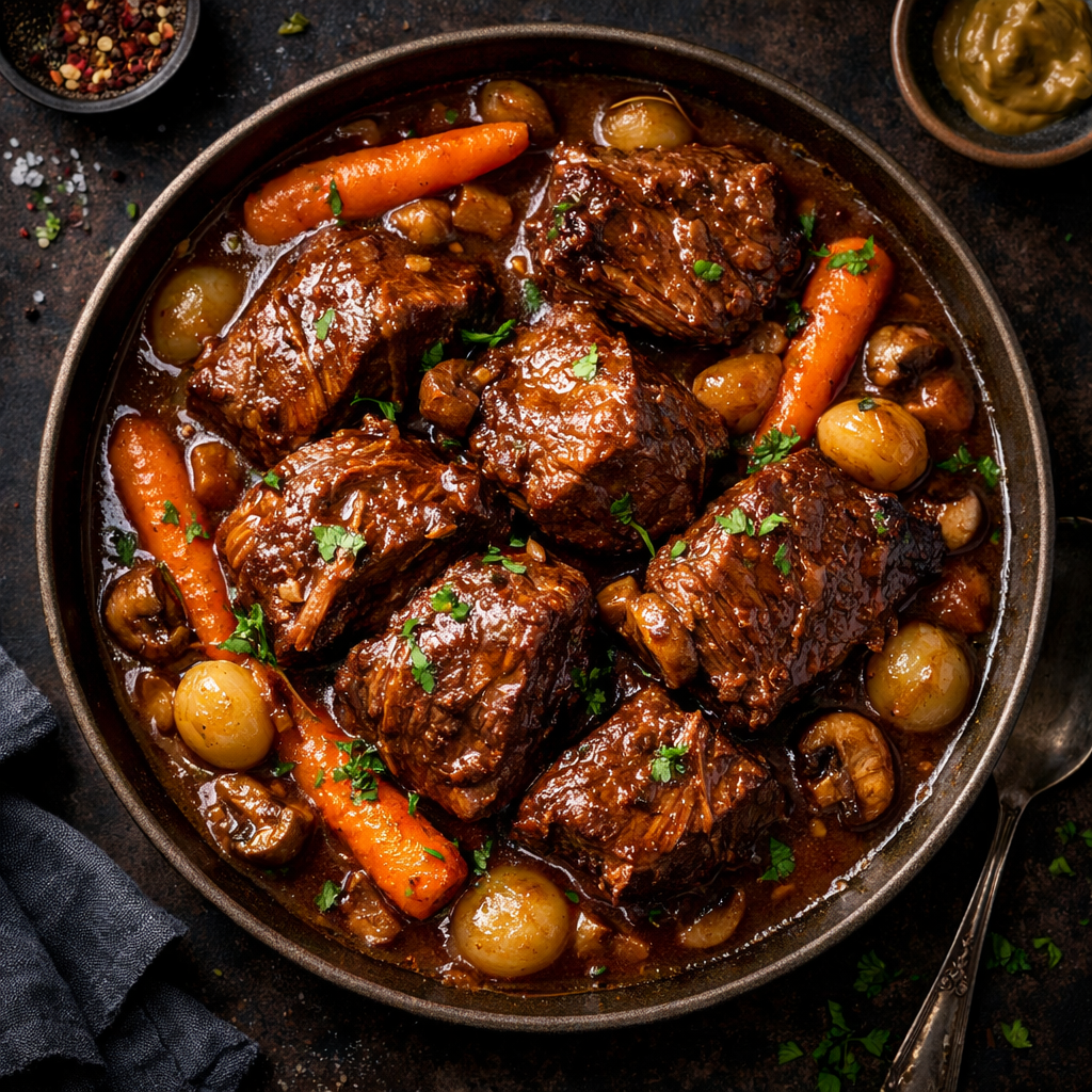 Bœuf braisé