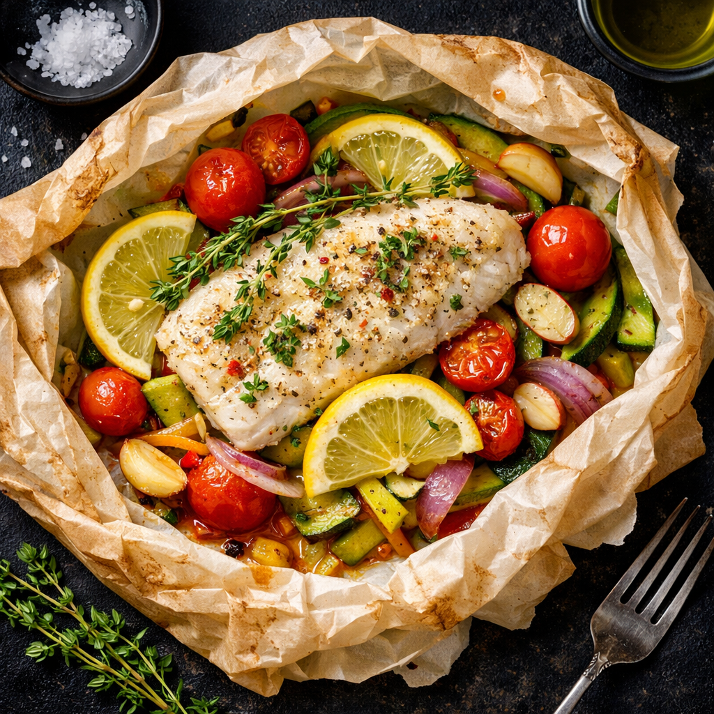 Poisson en papillote