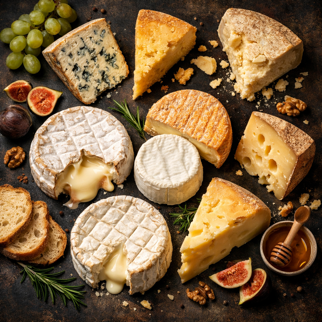 Fromages affinés mous et mi-durs