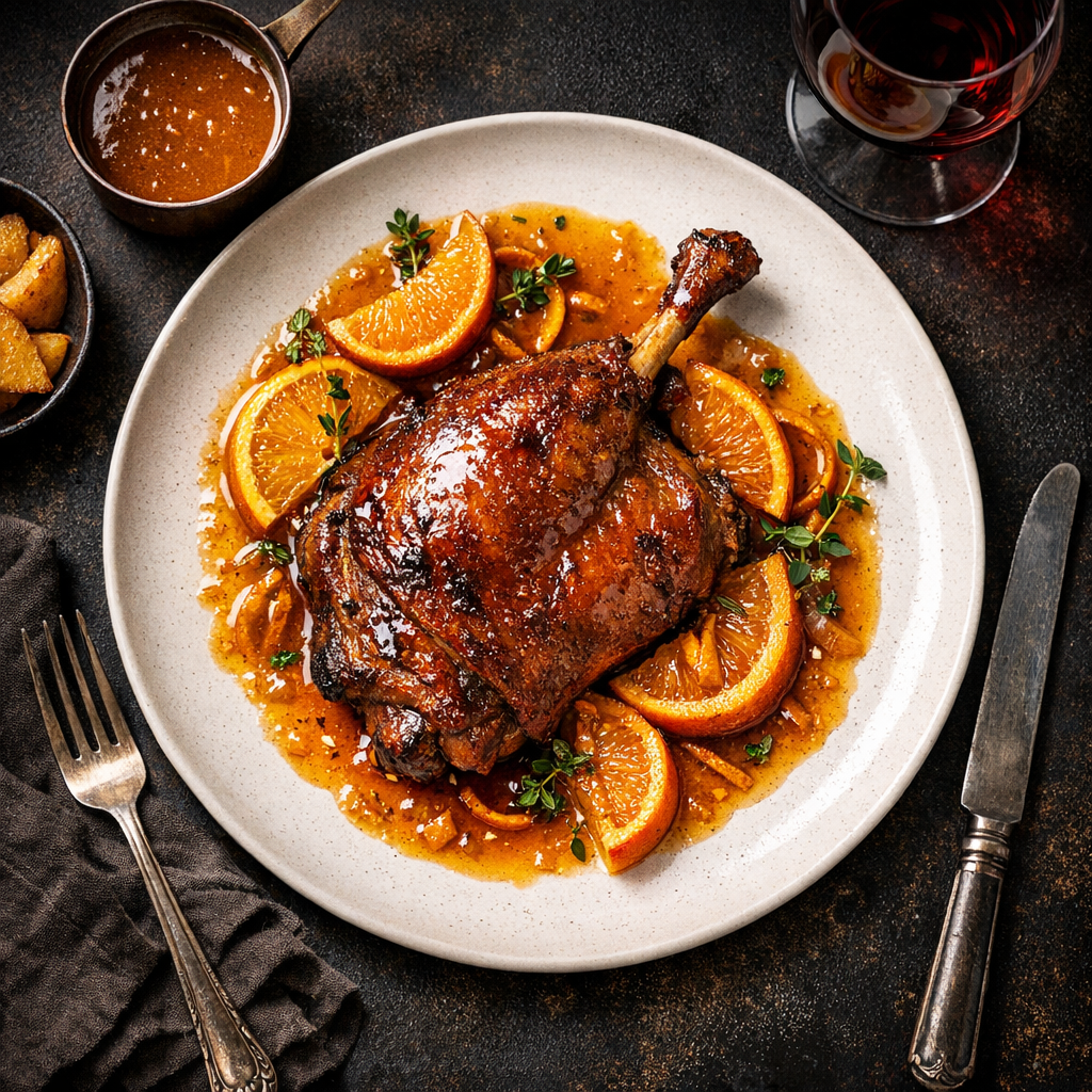 Canard à l'orange