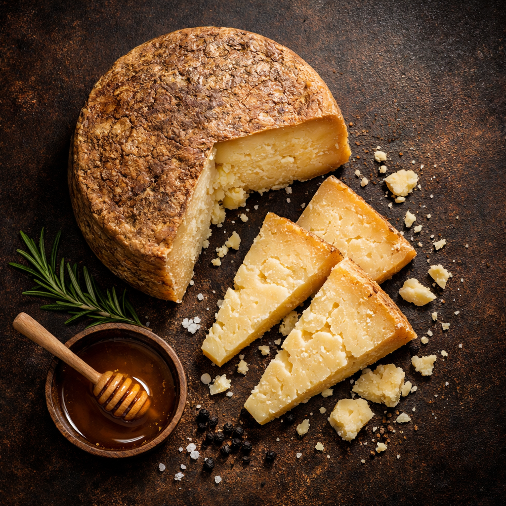 Gereifter Pecorino Käse