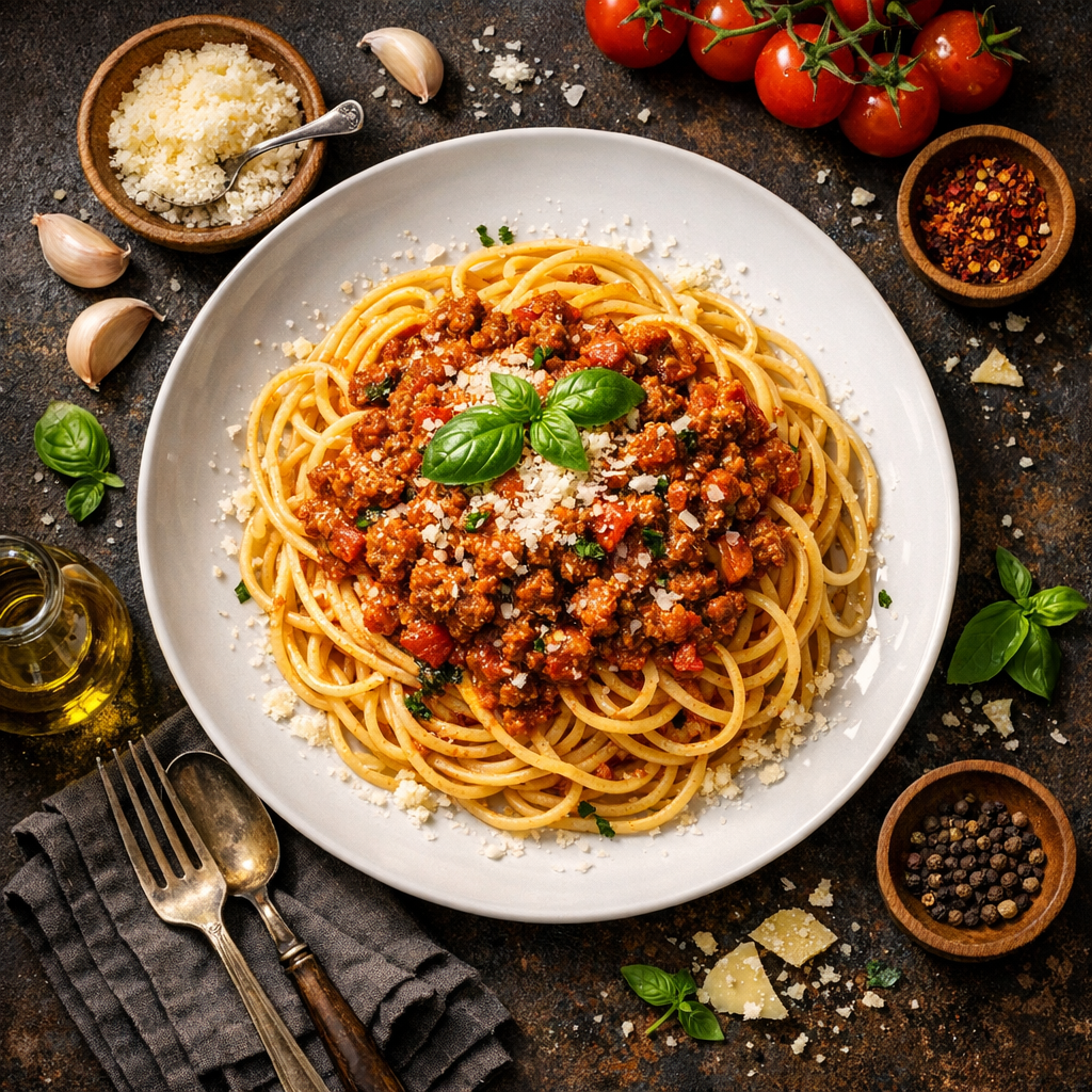 Pâtes à la Bolognaise