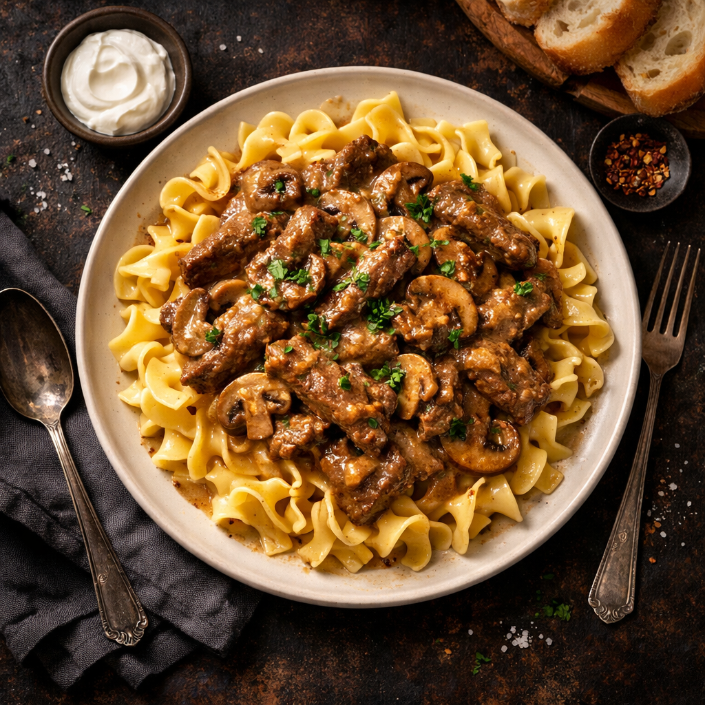 Stroganoff de Bœuf