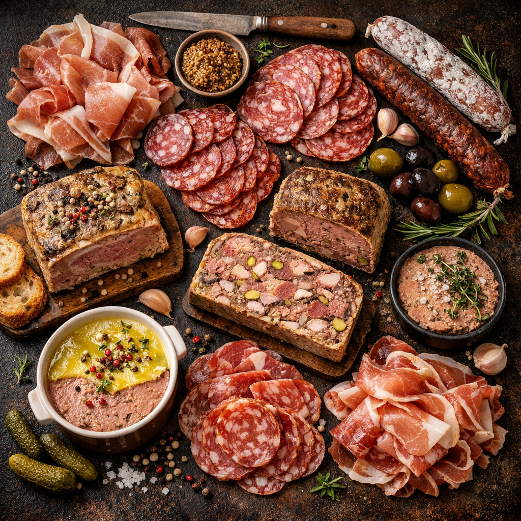 Charcuterie et pâtés