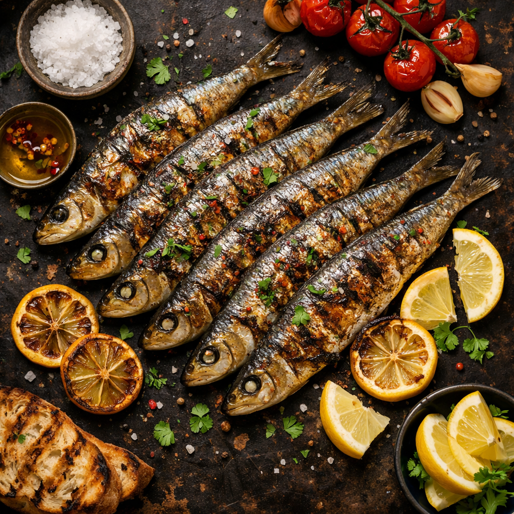 Sardines Grillées