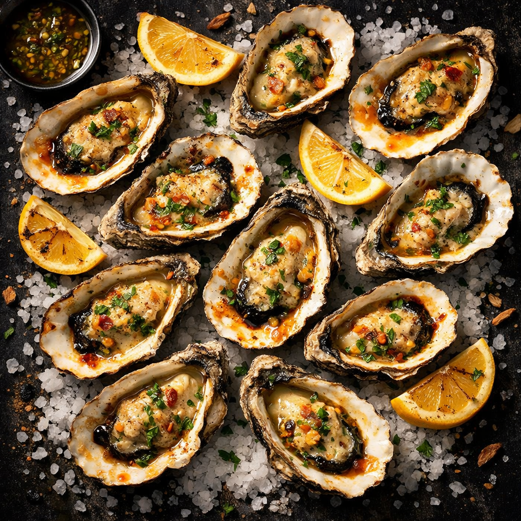 Huîtres Grillées