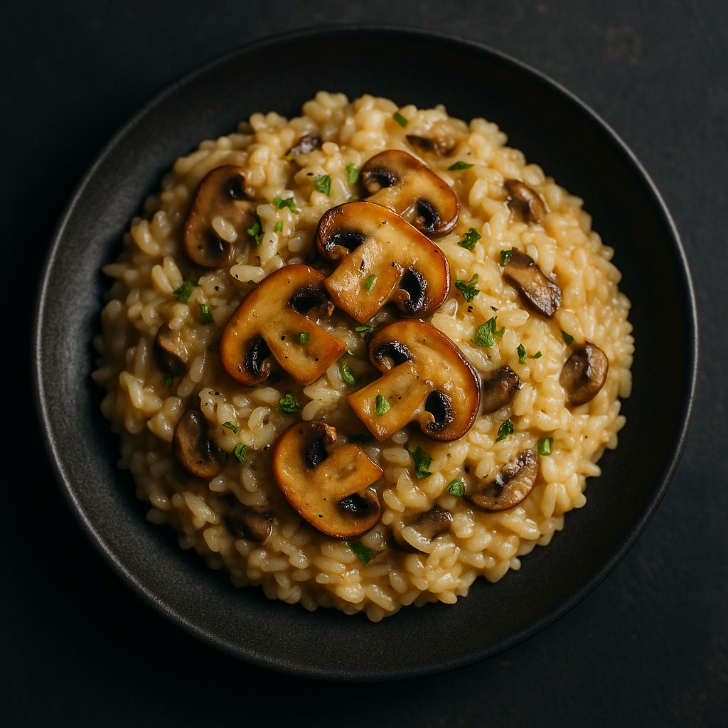 Risotto aux champignons
