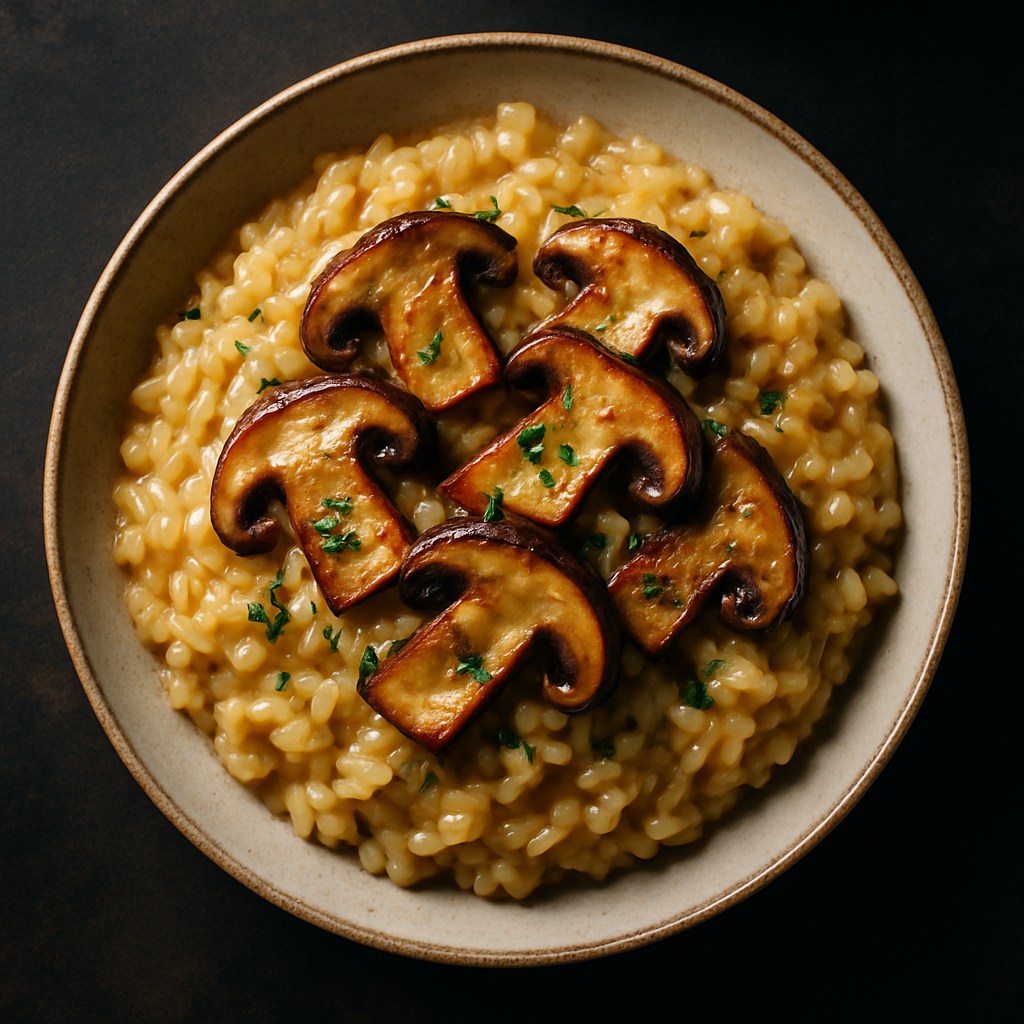 Risotto aux champignons porcini