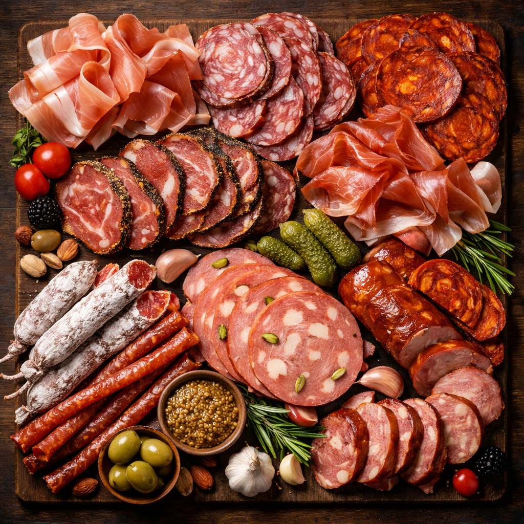 Charcuterie et viandes cuites