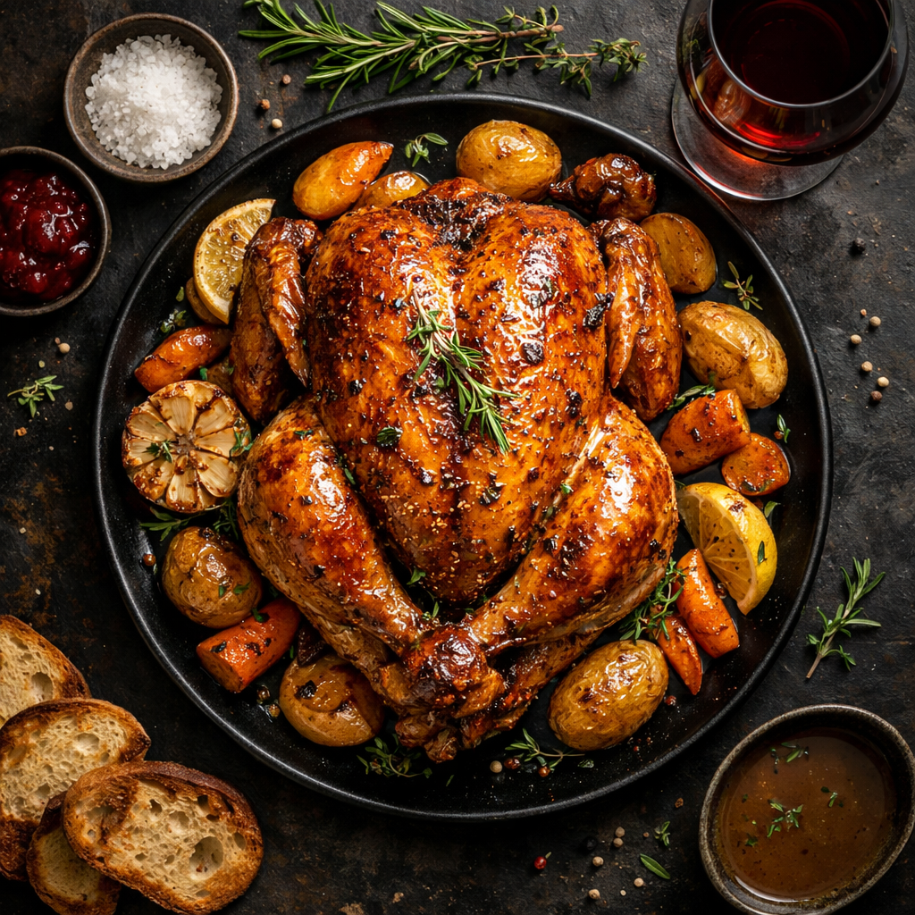 Volaille rôtie