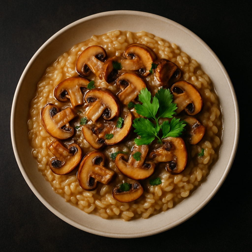Risotto aux champignons