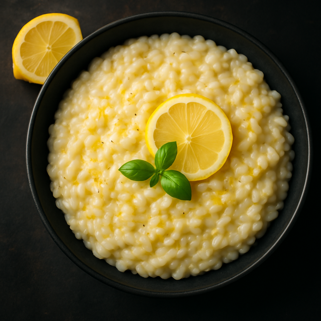 Risotto au citron