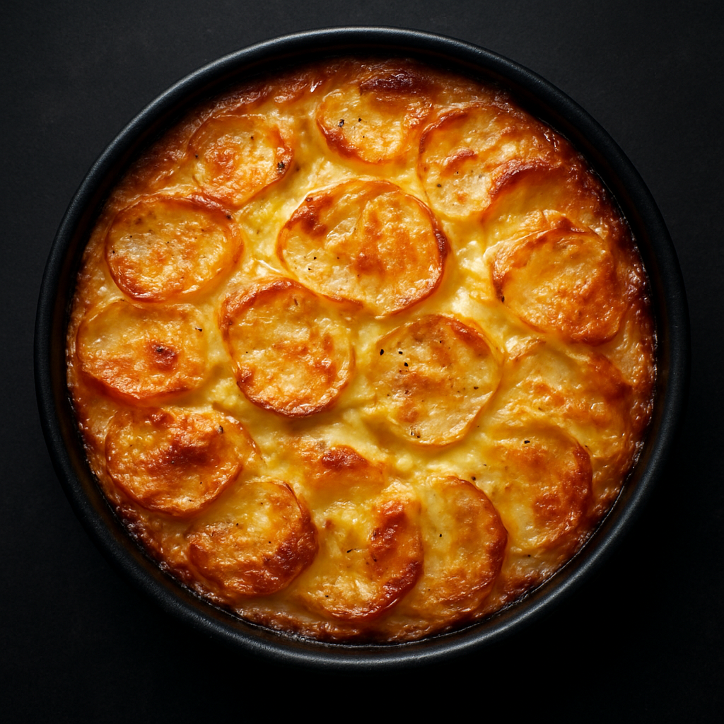 Potato gratin (gratin dauphinois)