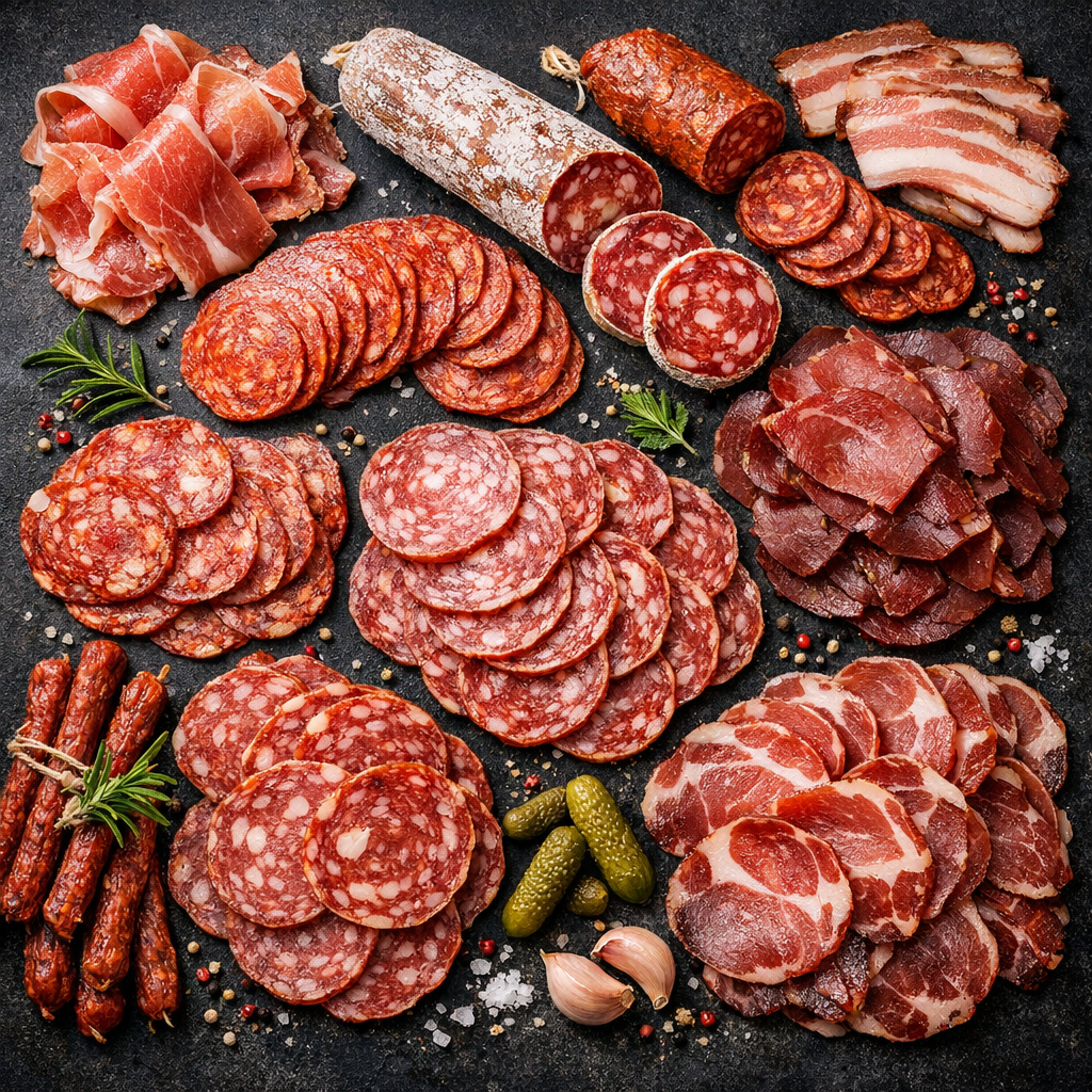 Salami et charcuterie
