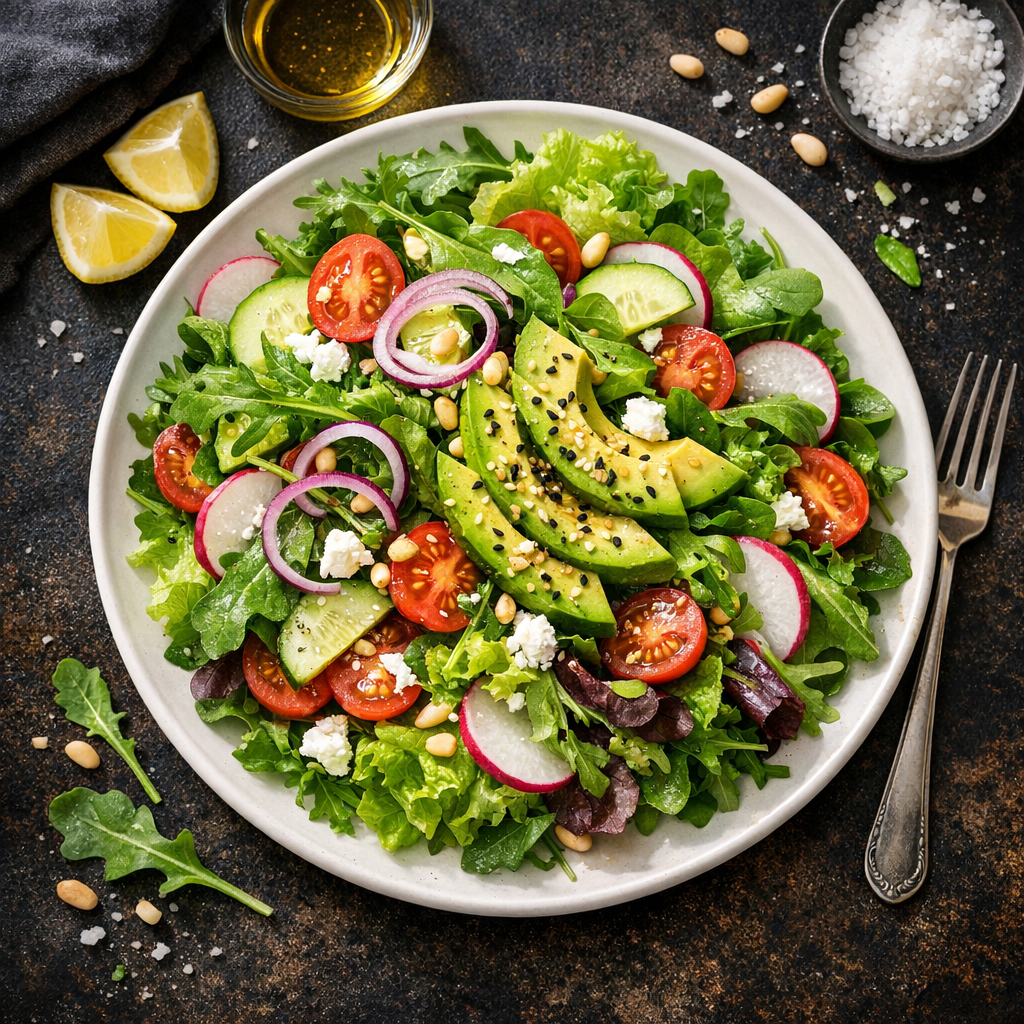 Salade fraîche légère