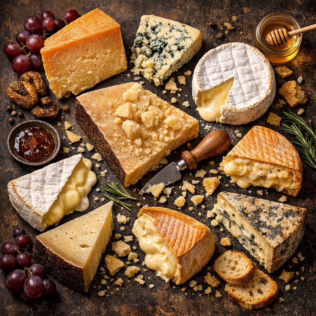 Fromages affinés riches