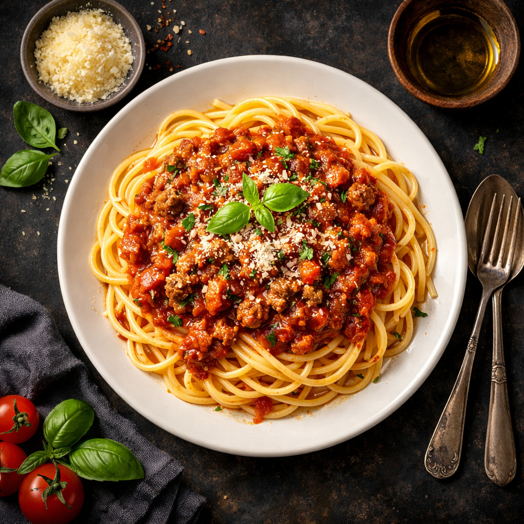 Spaghetti à la Bolognaise