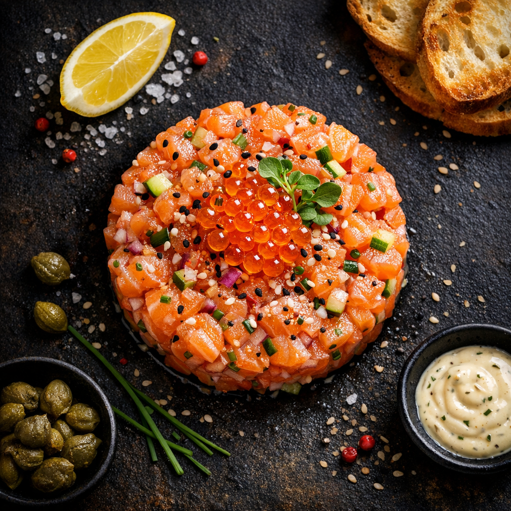 Tartare de saumon