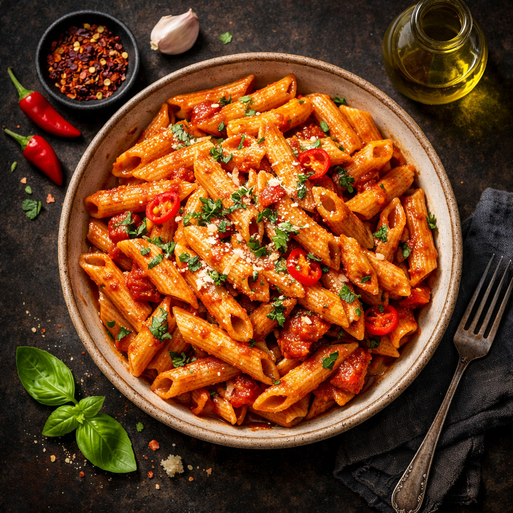 Penne all'arrabbiata