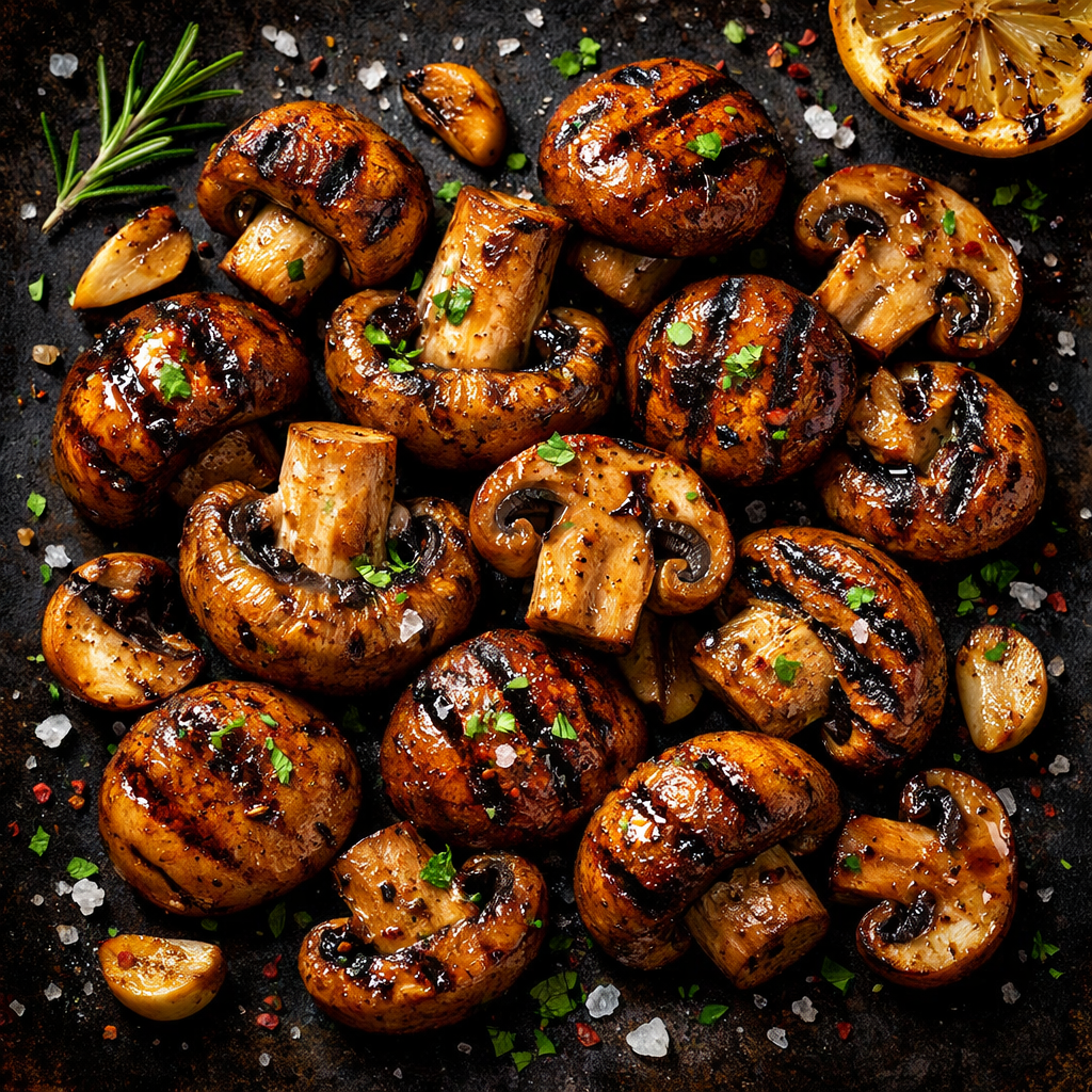 Champignons grillés