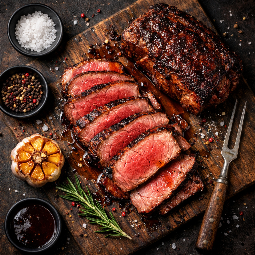 Gebratenes Rotfleisch