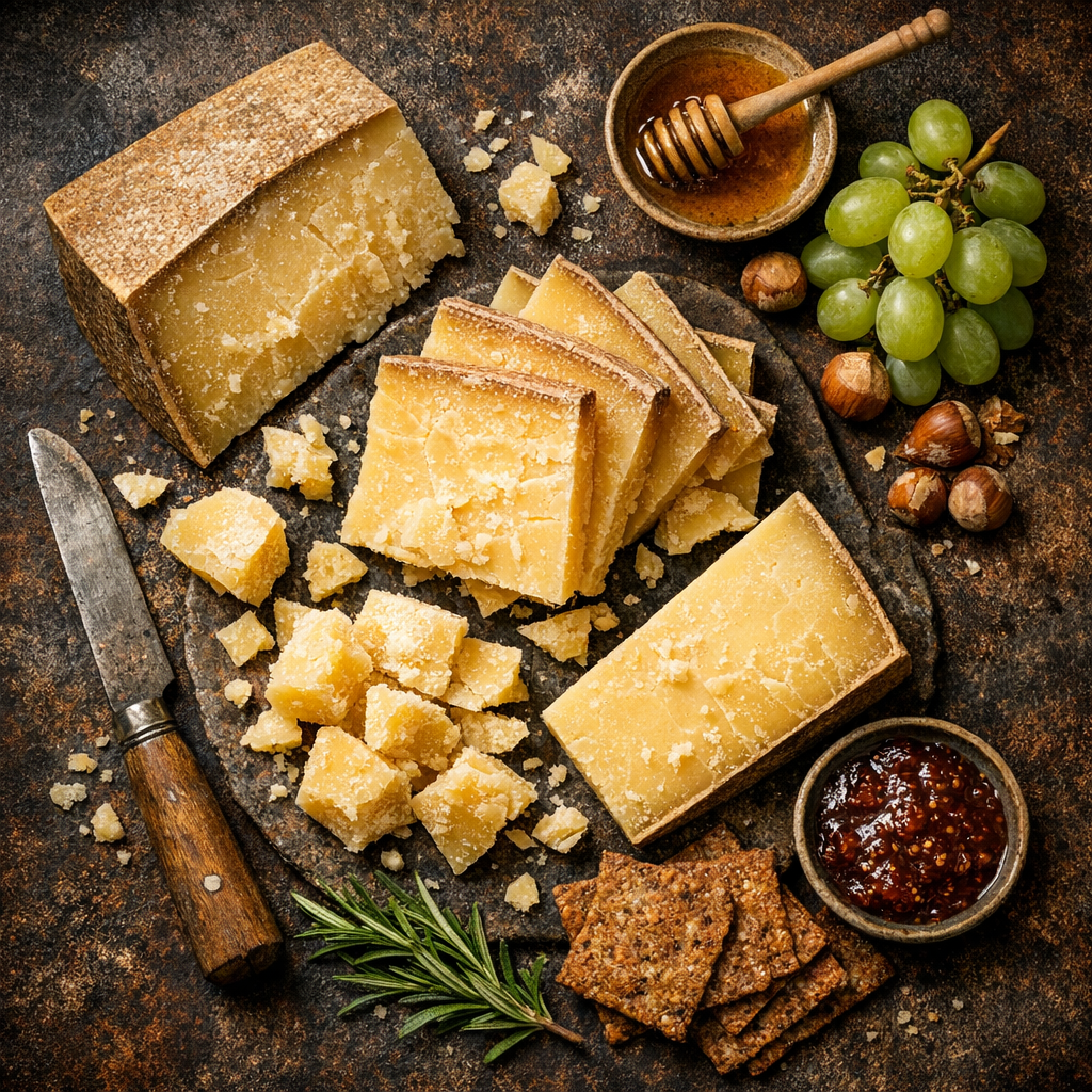 Fromages affinés comme le Comté