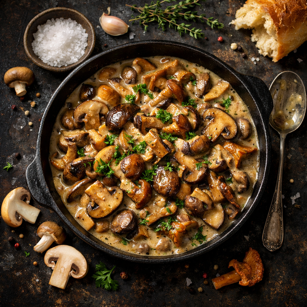 Ragoût de champignons