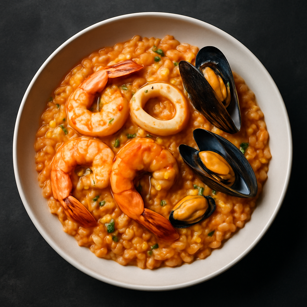 risotto aux fruits de mer