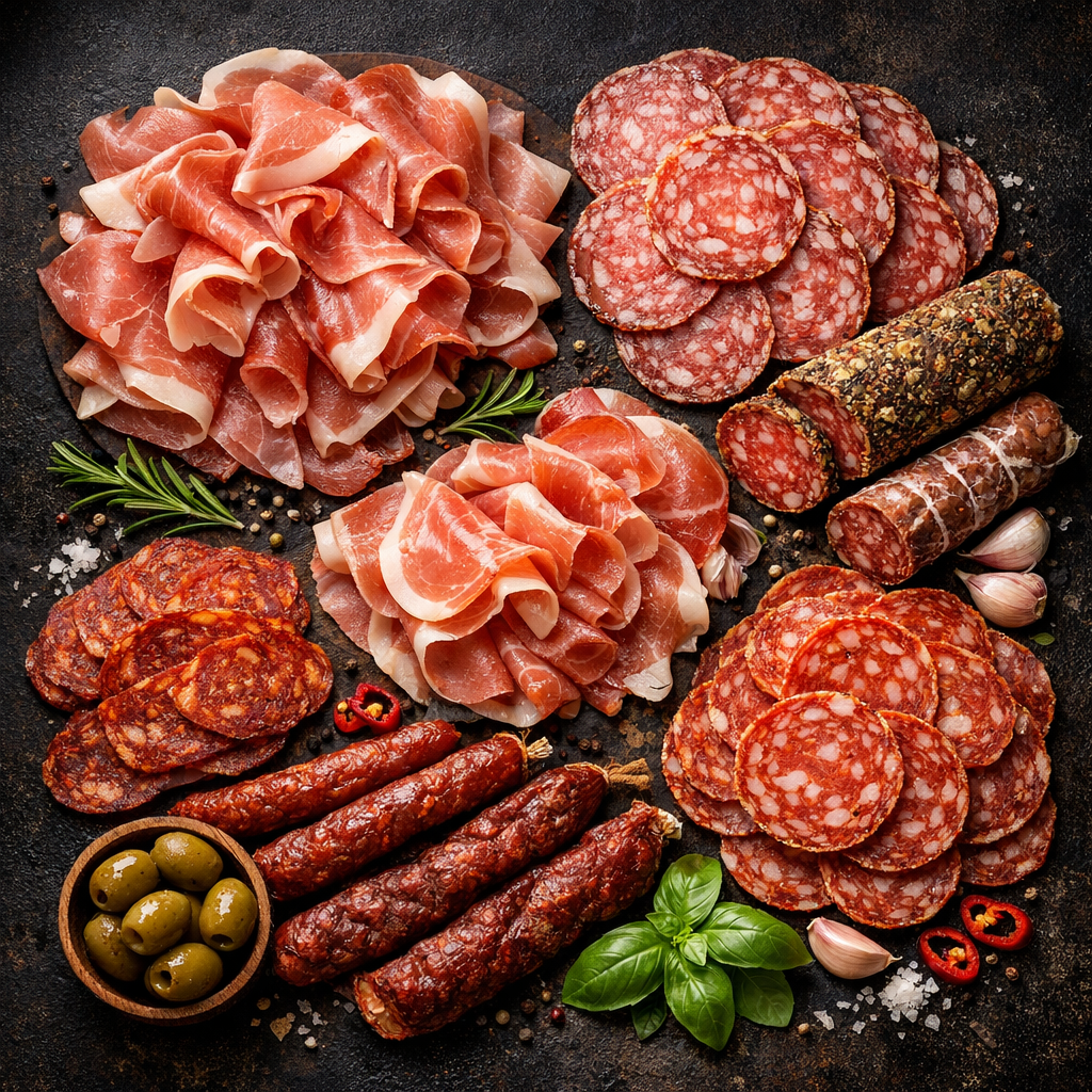 Prosciutto et charcuterie