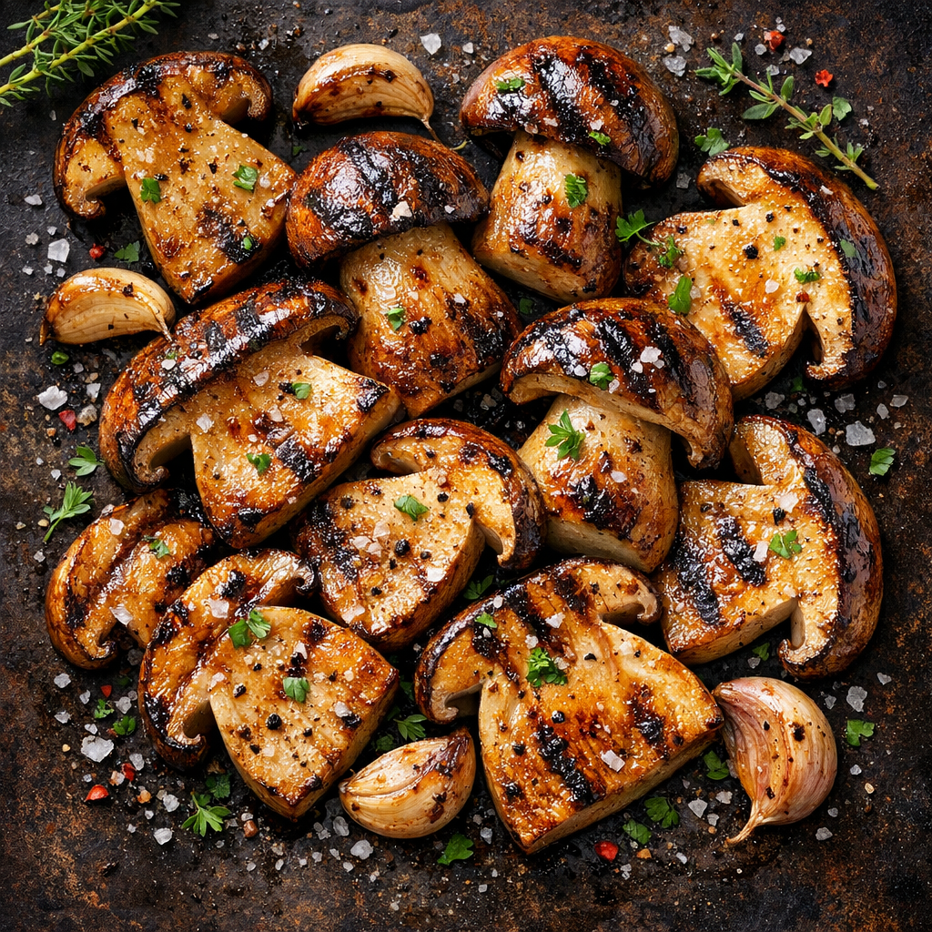 Champignons Porcini Grillés