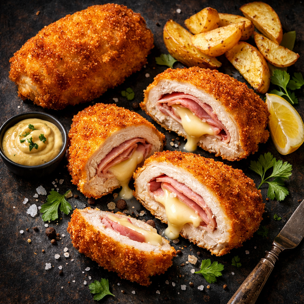 Cordon bleu de poulet