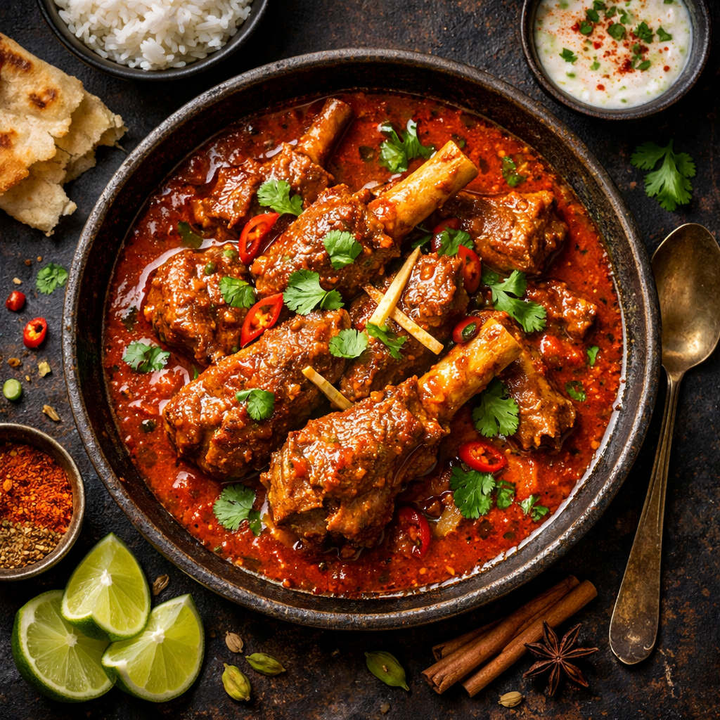 Curry d'agneau