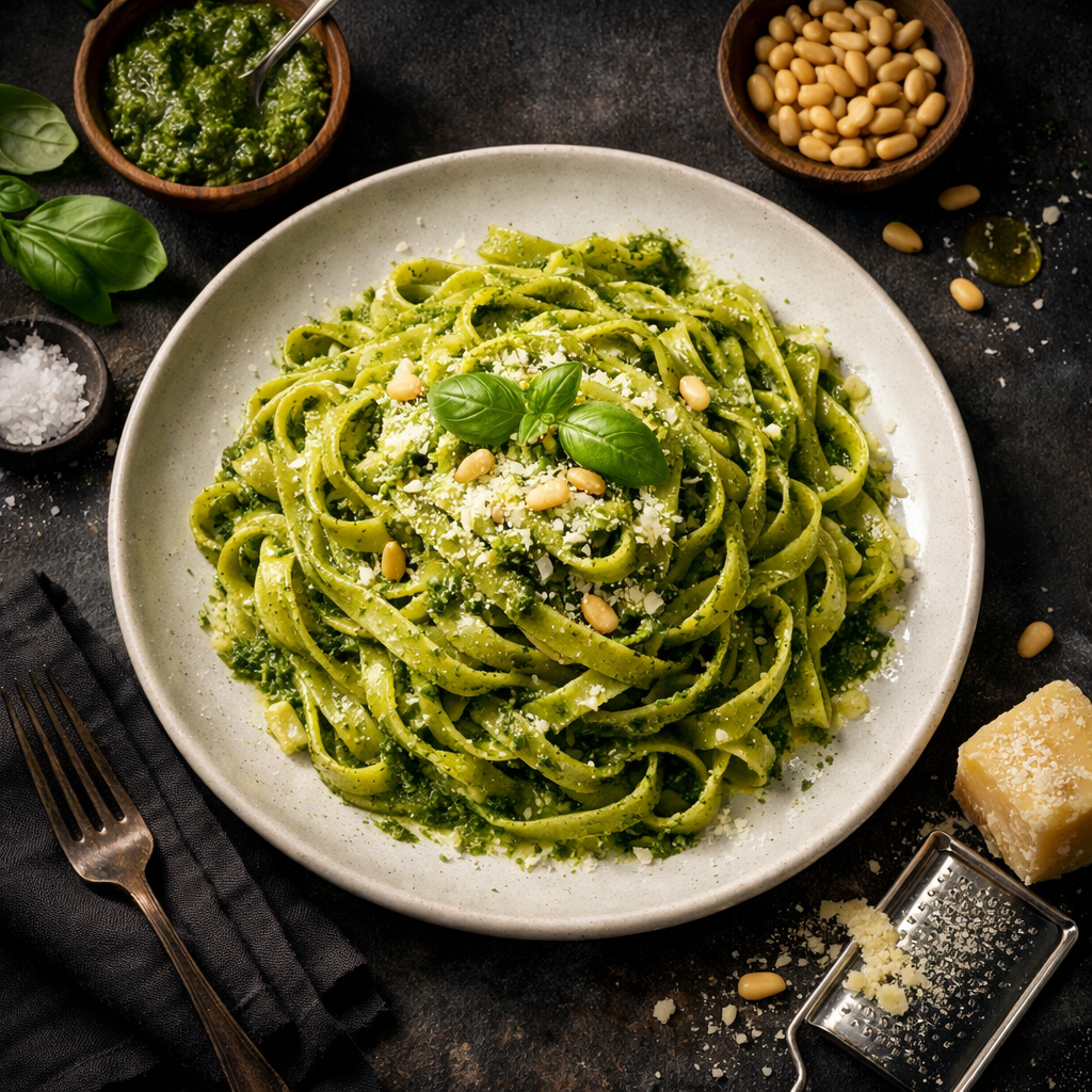 Pasta al pesto