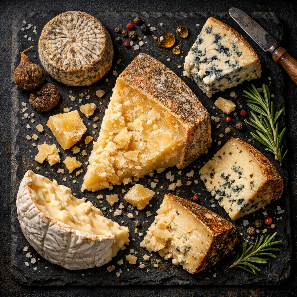 Fromage affiné et aromatique