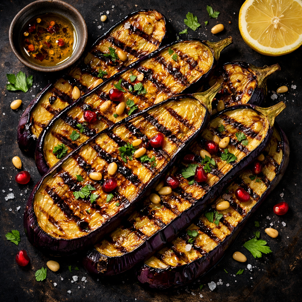 Aubergine grillée