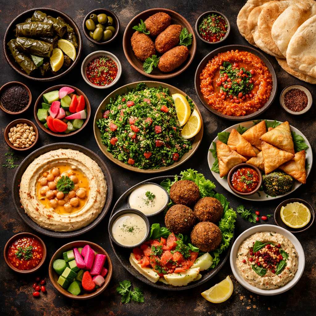 Mezze libanais