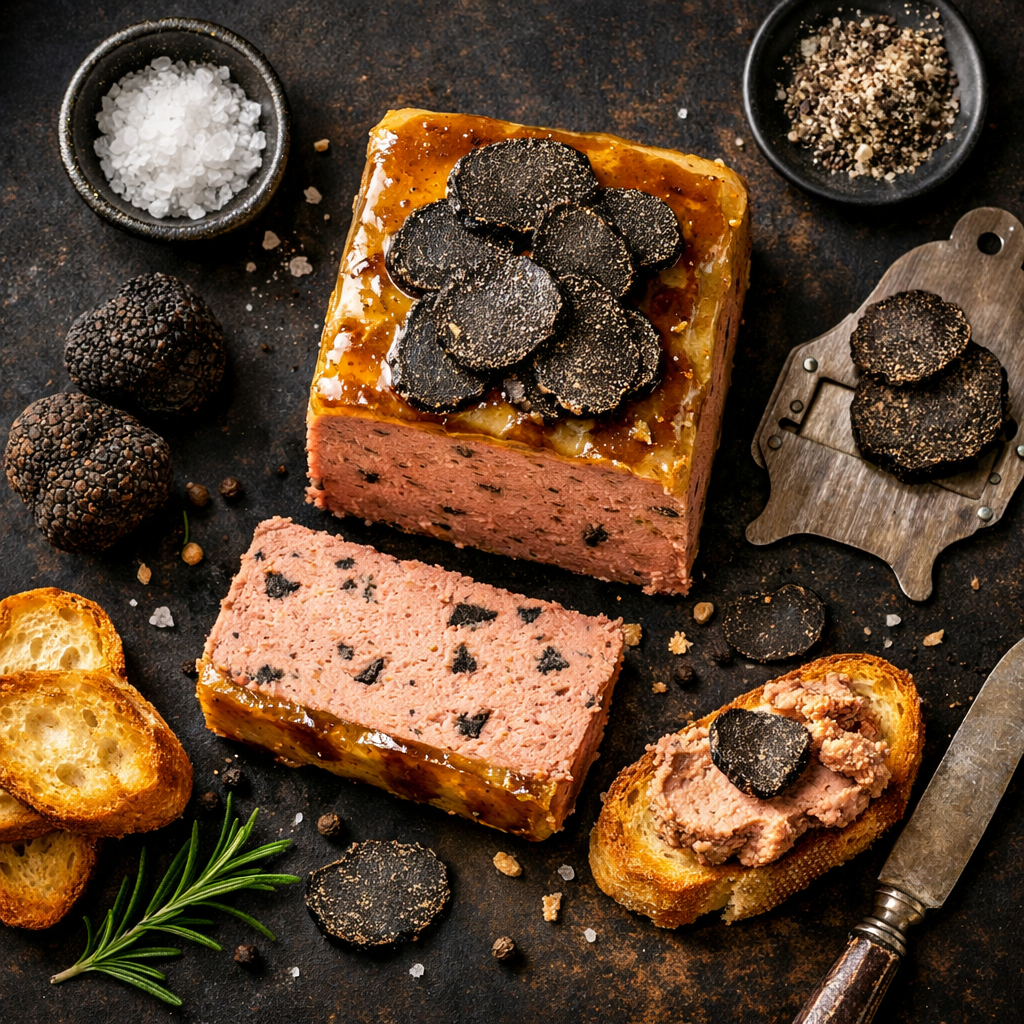 Pâté à la truffe noire