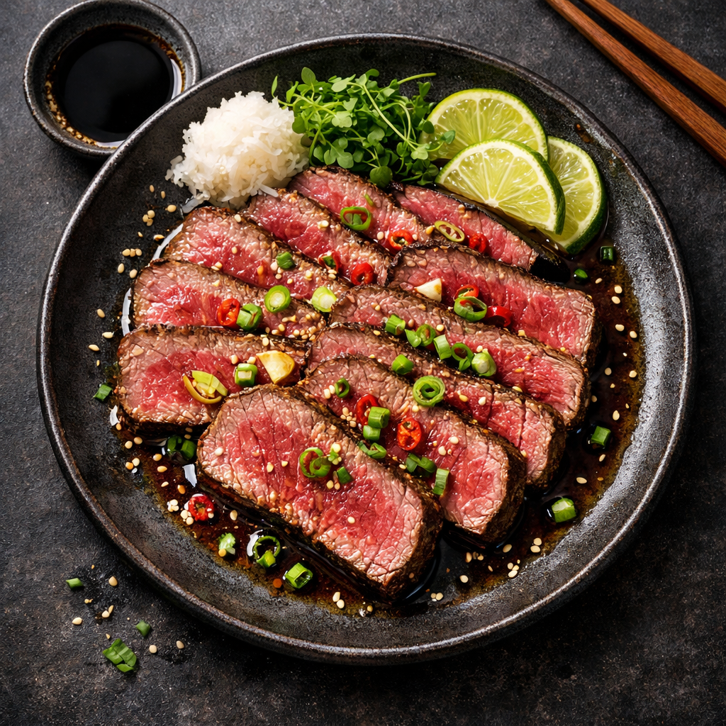 Tataki de bœuf
