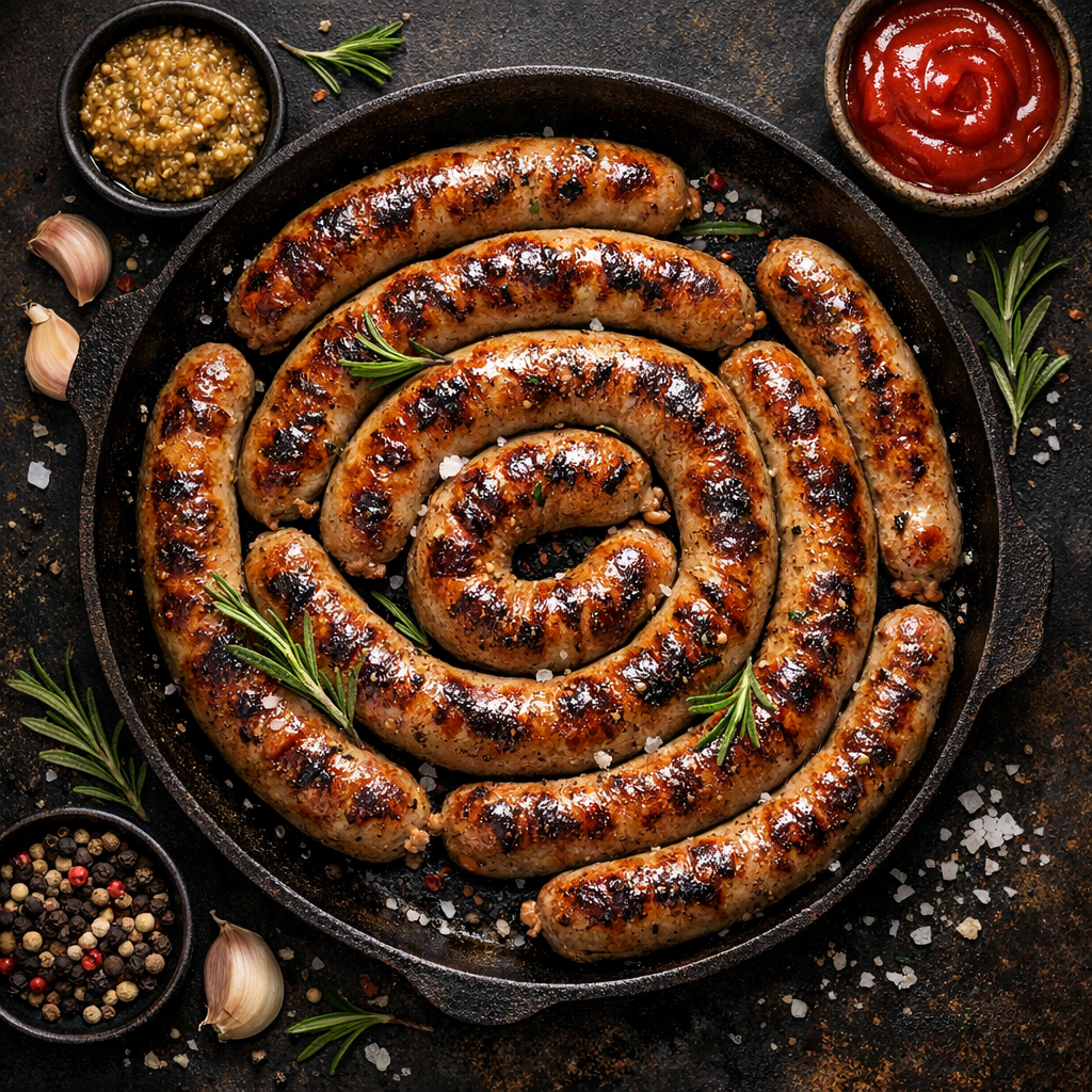 Salsiccia alla griglia