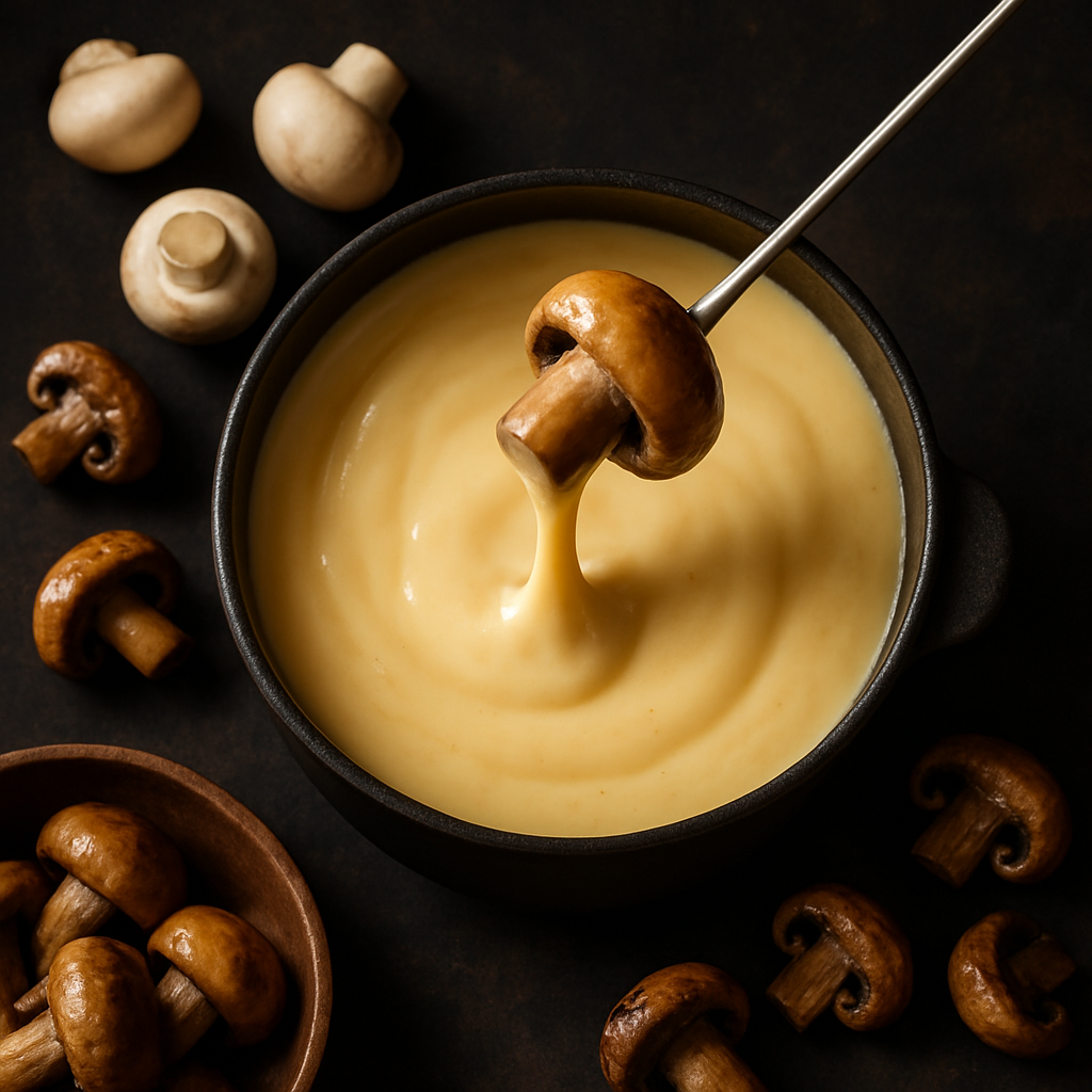 fondue aux champignons