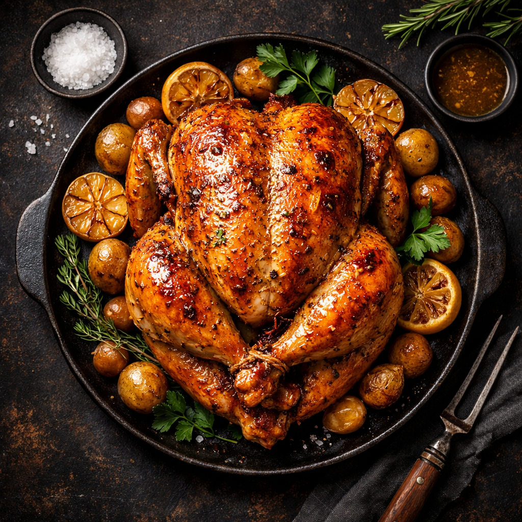 Poulet rôti