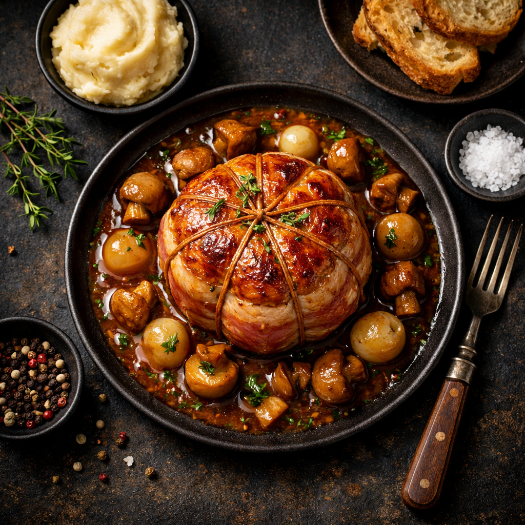 Veal roulade